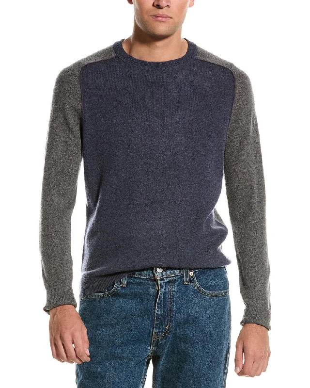 New season, new deals – shop men's clothing now! Autumn Cashmere Colorblock Cashmere Crewneck Sweater New season, new deals – shop men's clothing now! Autumn Cashmere Colorblock Cashmere Crewneck Sweater