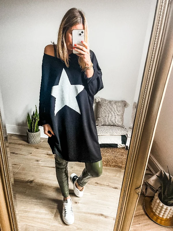 Save up to 70%  clothing – Shop now for the best deals.  Everyday Star Sweat Tunic