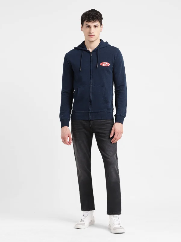 Big discounts on men’s wear – Shop now and save!  Men's Solid Blue Hooded Sweatshirt