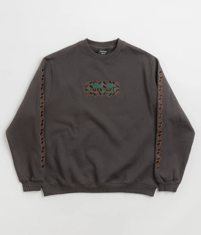 Huge deals on men’s clothing – Limited-time only! Pass Port Pattoned Crewneck Sweatshirt - Tar Huge deals on men’s clothing – Limited-time only! Pass Port Pattoned Crewneck Sweatshirt - Tar