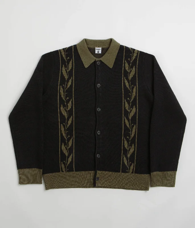 Upgrade your wardrobe with stylish men's apparel – now on sale!  Service Works Olive Branch Cardigan - Black