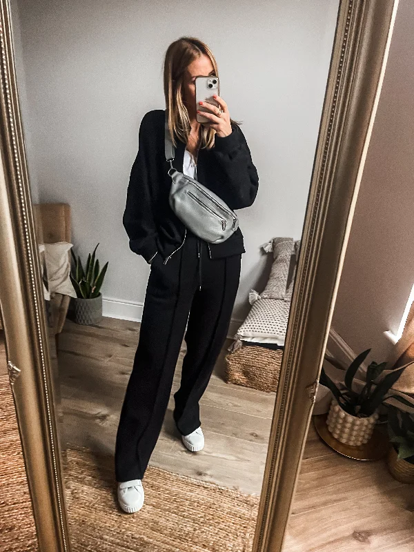 Get stylish outfits for every occasion – Shop now and save! Sweatshirt Bomber Jacket & Straight Leg Joggers Set Get stylish outfits for every occasion – Shop now and save! Sweatshirt Bomber Jacket & Straight Leg Joggers Set