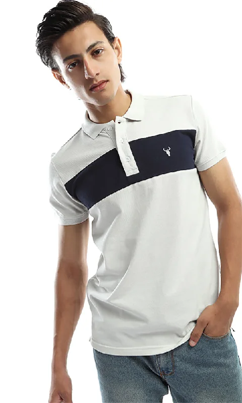 Save on trendy clothing for every season –Shoppers get exclusive deals.  47296 Turn Down Collar Polo Shirt - White