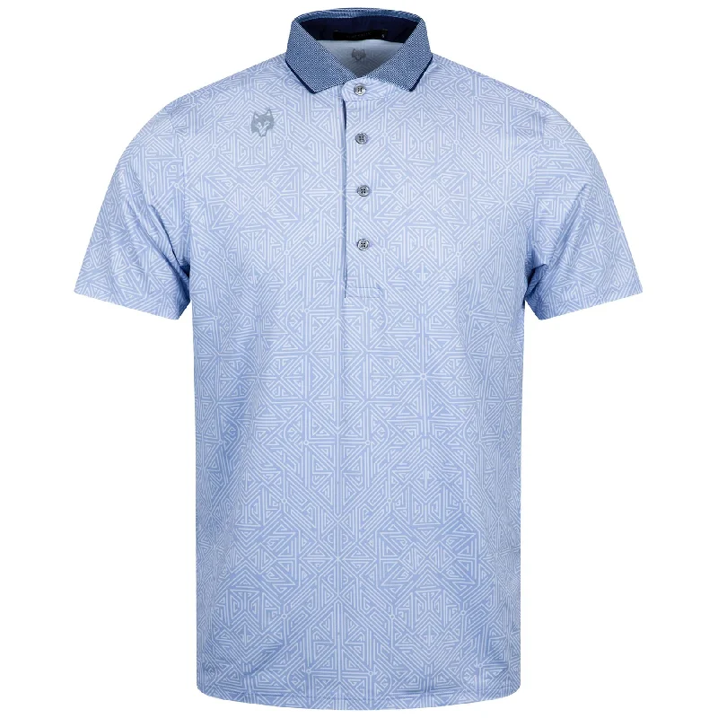 Don’t wait – Shop now for limited-time discounts on trendy clothing.  Labyrinth Polo Delphinium - AW24