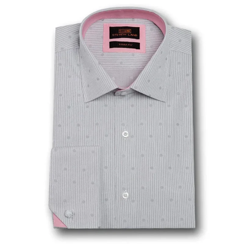 Save more with our buy-more, save-more deals on men’s fashion.  Ta1717 Steven Land | Angled Cuff Dress Shirt