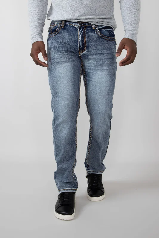 Shop the essentials – men’s wardrobe must-haves on sale.  True Luck Waylon Straight Jeans for Men | TL23090603