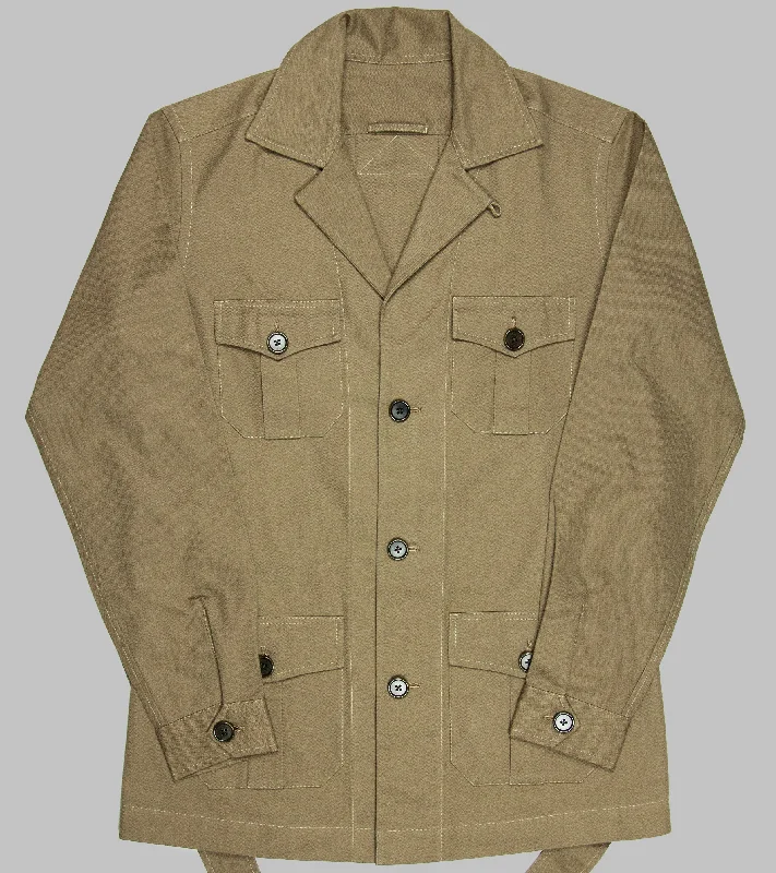 Flash deals on men’s  clothing – Grab yours today!  Bryceland's Safari Jacket HBT Olive