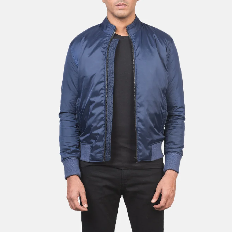 Refresh your wardrobe with the best deals on men's fashion.  Ramon Blue Bomber Jacket